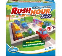 ThinkFun-Rush Hour Junior-Jeu de logique-Casse-tête-Embouteillage-40 défis 4 niveaux-1 Joueur ou plus dès 5 ans-Ravensburger-76604
