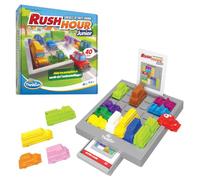 ThinkFun – Jeu de logique Rush Hour Junior – 40 défis, 4 niveaux – 1 joueur ou plus, dès 5 ans