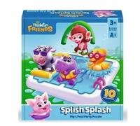 ThinkFun - Splish Splash | Jeux pour Enfants de 3 Ans ou Plus | Jeu de société pour 1 Joueur | Cadeau pour Enfants de 3 Ans ou Plus | Jeux en boîte à Trois Niveaux