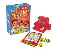 ThinkFun Zingo 44007700 Jeu de Bingo pour Les lecteurs précoces à partir de 4 Ans, Multicolore