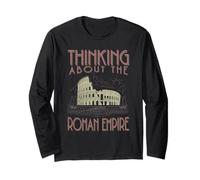 Thinking About The Roman Empire Funny Rome Meme Men Dad Blague Manche Longue