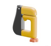 Thinking Duck Crochet pour sac d'école sans perforation nécessaire Support mural pour sac à dos Rangement latéral de bureau en noir et blanc rose (Noir)