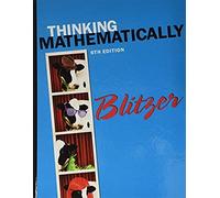 Thinking Mathematically, Student's Solutions Manual, Learning Guide And Mymathlab -- Valuepack Access Card