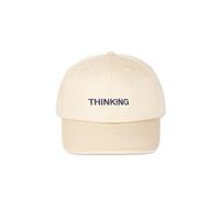 Thinking MU Casquette ' THINKING CHRIS ' blanc cassé, Taille 55-60