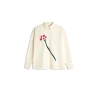 Thinking MU Chemisier 'Juana' sapin / rouge foncé / blanc, Taille M