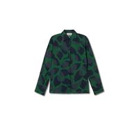 Thinking MU Chemisier 'Katha' bleu foncé / vert foncé, Taille M