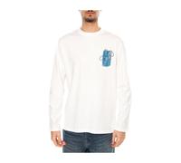 Thinking MU - Long Sleeve Hauts - Homme - Tops - Blanc - Taille: M