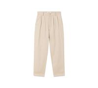 Thinking MU - Pantalon Large - Femme - Pantalons - Beige - Taille: 42 FR