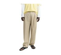 Thinking MU - Pantalon large - Homme - Pantalons - Beige - Taille: W40