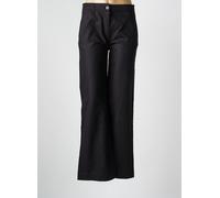 thinking mu pantalons femme de couleur noir 36