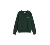Thinking MU Sweat-shirt 'Jodie' vert / rouge, Taille S