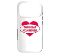 Thinking Nonsense - Cœur d'amour Sarcastique Amusant et Mignon Coque pour iPhone 17 Pro