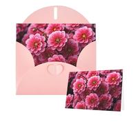 Thinking of You Cards Carte de remerciement 15 x 10 cm avec enveloppe Motif fleurs florales Carte de vœux vierge pour toutes les occasions