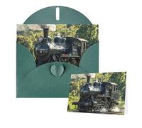Thinking of You Cartes d'anniversaire avec enveloppes, train à vapeur, cartes vierges pour toutes les occasions, carte de vœux d'anniversaire pour invitations de mariage, remerciements, 10 x 15 cm