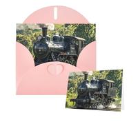 Thinking of You Cartes d'anniversaire avec enveloppes, train à vapeur, cartes vierges pour toutes les occasions, carte de vœux d'anniversaire pour invitations de mariage, remerciements, 10 x 15 cm