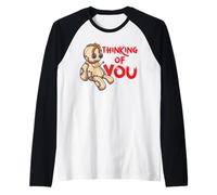 Thinking of You Poupée vaudou Halloween Horreur drôle Manche Raglan