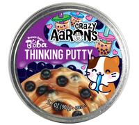 Thinking Putty Brown Sugar Boba ? Pâte à modeler nacrée avec perles de bubble tea multicolor TU