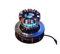 Thinkizen Arc Reactor MK1, réacteur à arc de lévitation magnétique 1:1 avec lumière LED, flottant et tournant dans l'air, superbe réplique cadeau et décoration pour les fans d'Iron Man - Gen 1