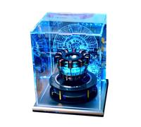 Thinkizen Arc Reactor MK1, réacteur à arc magnétique en lévitation 1:1 avec lumière LED, flottant et tournant dans l'air et vitrine, superbe réplique cadeau et décoration pour les fans d'Iron Man
