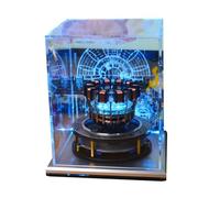 Thinkizen Arc Reactor MK1, réacteur à arc magnétique en lévitation 1:1 avec lumière LED, flottant et tournant dans l'air et vitrine, superbe réplique cadeau et décoration pour les fans d'Iron Man