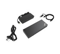 ThinkPad Hybrid USB-C with USB-A Dock - Station d'accueil - USB-C - 2 x HDMI, 2 x DP - 1GbE - 135 Watt - Danemark