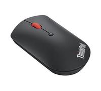 Lenovo ThinkPad Silent - Souris - droitiers et gauchers - bleu optique - 3 boutons - sans fil - Bluetooth 5.0 - noir - boîtier marron G