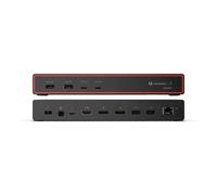 Lenovo ThinkPad Thunderbolt 4 Smart Dock Gen2 7500 Avec fil Noir