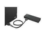 Lenovo 40B00300EU station d'accueil Avec fil Thunderbolt 4 Noir, Rouge
