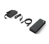 Lenovo ThinkPad Universal Thunderbolt 4 Smart Dock 40B10 - Station d'accueil avec port 40 Gbps, support 8K, charge rapide 100W et gestion à distance