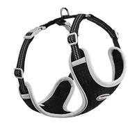 ThinkPet Harnais Chien, Harnais Anti Traction Confortable Respirant pour Chien Harnais Veste Réfléchissant Gilet Réglable, Facile à Mettre Harnais