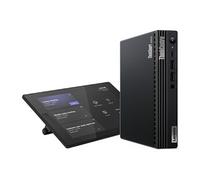 ThinkSmart Tiny Kit - Kit de vidéo-conférence (console d'écran tactile, système de calcul) - avec 1 Year Lenovo Premier Support - noir corbeau -