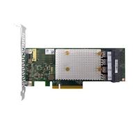 ThinkSystem 9350-16i - Contrôleur de stockage (RAID) - 16 Canal - SATA / SAS 12Gb/s - profil bas - RAID 0, 1, 5, 6, 10, 50, JBOD - PCIe 3.0 x8 - pour