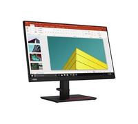 ThinkVision P24q-20 - Ecran LED - 24" (23.8" visualisable) - 2560 x 1440 WQHD - IPS - 300 cd/m² - 1000:1 - 4 ms - HDMI, DisplayPort - noir corbeau