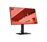 ThinkVision P27h-20 - Ecran LED - 27" - 2560 x 1440 WQHD - IPS - 350 cd/m² - HDMI, DisplayPort, USB-C - haut-parleurs - Campus