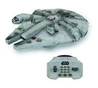 Thinkway Toys - Star Wars Episode VII - Véhicule radiocommandé sonore et lumineux U-Command Millenium Falcon 30 cm G
