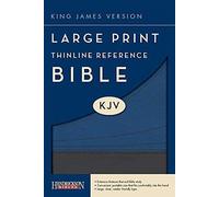 Thinline Reference Bible-Kjv-Large Print