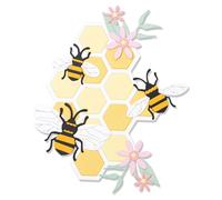 Thinlits Die Ruche D'abeilles Par Olivia Rose 11 Pcs