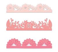 Thinlits Die Set Bordures Florales - 3 Pcs