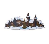 Thinlits Die Set Colorize Village Enneigé - 7 Pcs