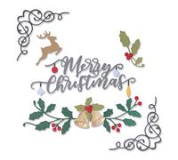 Thinlits Die Set Eléments Festifs - 10 Pcs