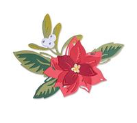 Thinlits Die Set Fleurs De Noël - 13 Pcs