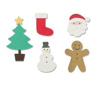 Thinlits Die Set Formes De Noël - 13 Pcs