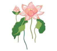 Thinlits Die Set Nenuphare - 16 Pcs