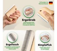 Thinning Comb-The Ideal Brush For Changing The Coat Of Long Hair And Undercoat-Coat Care For Small,Large And Medium Dogs
