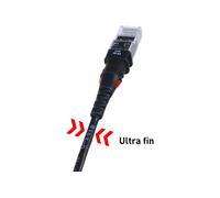 THINPATCH Cordon RJ45 CAT 6A U/UTP fin - 12,2 m
