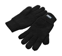 Thinsulate Result Gants d'hiver thermiques pour homme, Noir, S-M