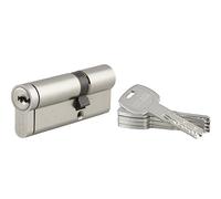 THIRARD 00018779 - Cylindre De Serrure 30 X 50 mm - Transit 2 - Dimensions : 30x50 - Cylindre Profile - Transit 2 - Profil européen laiton Mécanisme à 8 goupilles, Nickelé
