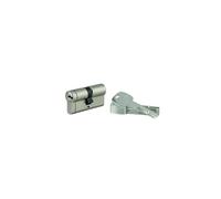 THIRARD 00021759 - Cylindre De Serrure 30 X 30 mm Nickelé - Transit 1 - Dimensions : 30x30 - Cylindre Profile - Transit - Profil européen laiton Mécanisme à 6 goupilles