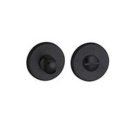 THIRARD 00966785 - Paire Rosaces Ronde Ø 50 À Condamnation Noir Mat - Design élégant - Percement : a condamnation - Accessoires/Equipements - Equipement De Porte