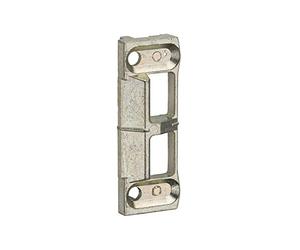 THIRARD Accesoires Ferco by Thirard : gâche de tringle double pour fenêtre | Accesoires Ferco by Thirard : gâche de tringle double pour fenêtre 2 vantaux Unijet dimensions : 55 x 20 mm.